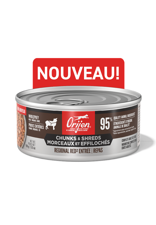 Chunks & Shreds, Regional Red Entrée